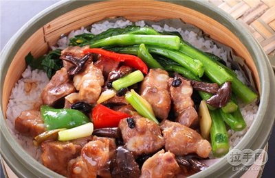 排骨蒸饭图片
