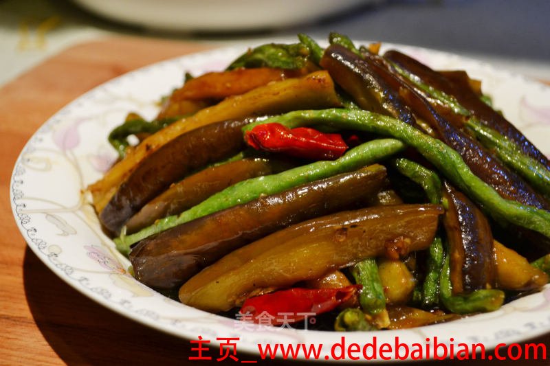 长豆角烧茄子的家常做法