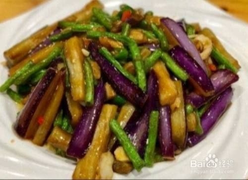 长豆角烧茄子的家常做法