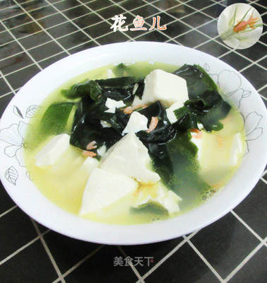 海米豆腐汤的做法