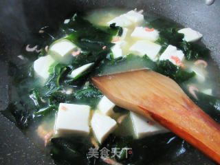 海米豆腐汤的做法