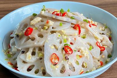 莲藕怎么凉拌好吃