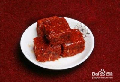 豆腐乳的家常做法大全