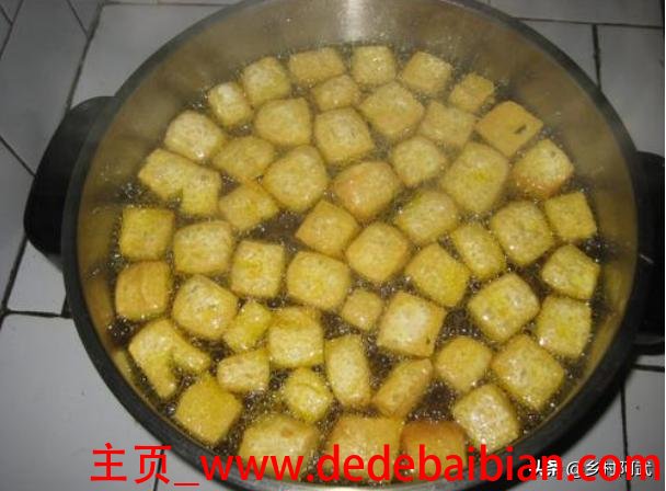 怎么炸豆腐泡