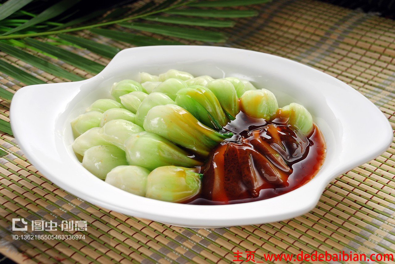 家常香菇油菜的做法