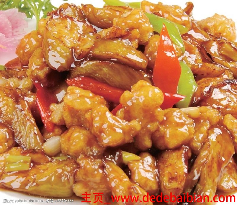 肉段烧茄子图片