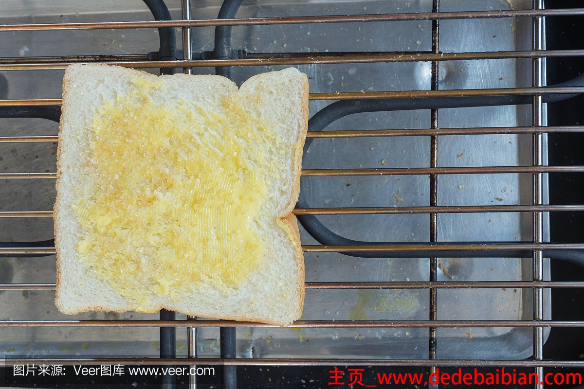 黄油烤面包片的做法