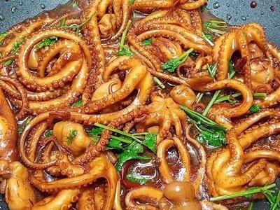 八爪鱼红烧怎么做