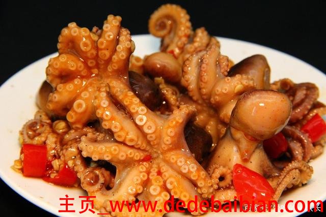 八爪鱼红烧怎么做
