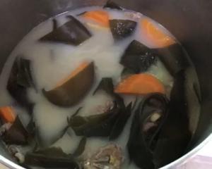 海带眉豆猪骨汤的功效