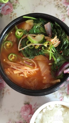 韩式泡菜汤怎么做