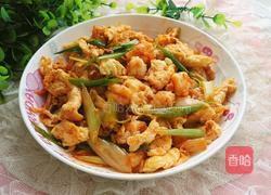 大葱炒虾仁的家常做法