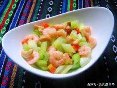 虾仁炒芹菜怎么做好吃