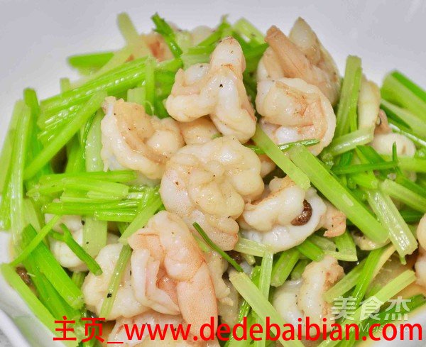 虾仁炒芹菜怎么做好吃