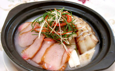 腊肉煲