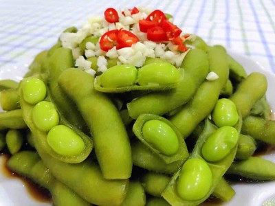 凉拌毛豆的做法窍门