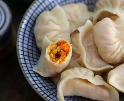 胡萝卜馅儿饺子
