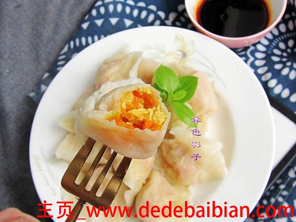 胡萝卜馅儿饺子