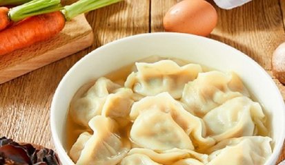 胡萝卜馅儿饺子