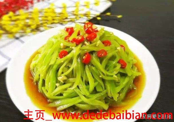 凉拌莴苣丝的做法大全