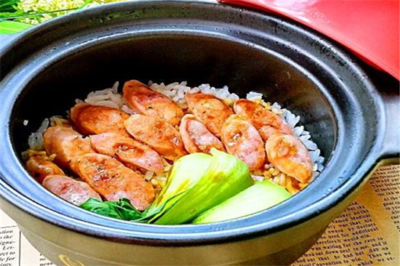 砂锅煲仔饭做法