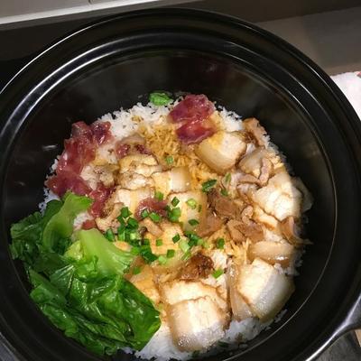 砂锅煲仔饭做法