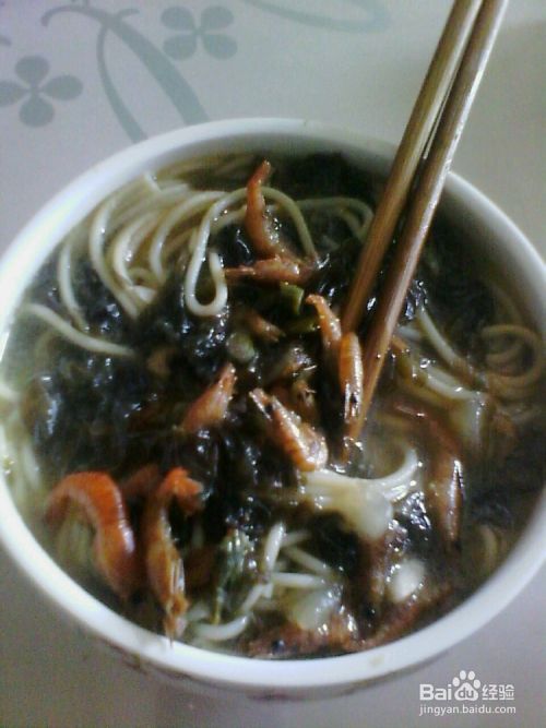 紫菜面条