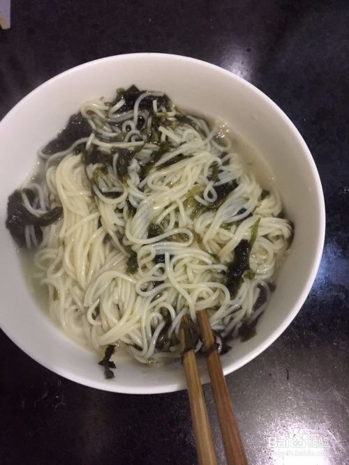 紫菜面条