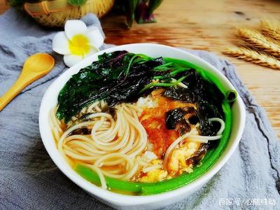 紫菜面条