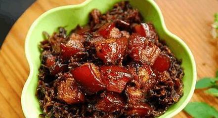 红烧肉梅干菜