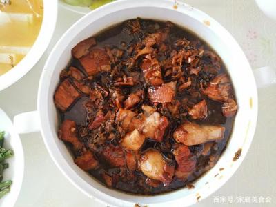红烧肉梅干菜
