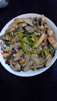 蘑菇炒肉的做法家常