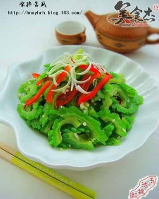炝苦瓜的做法凉拌