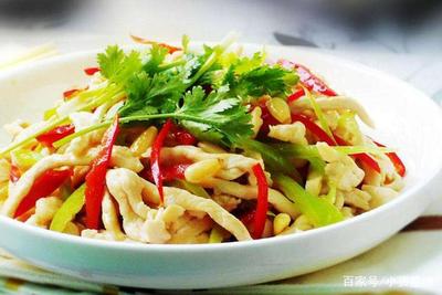炒鸡肉丝
