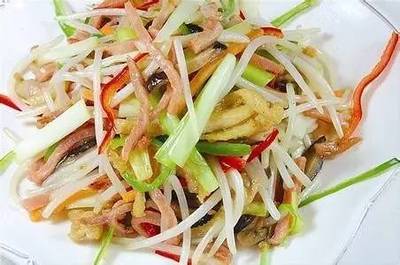 炒鸡肉丝