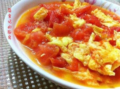 西红柿能和鸡蛋一起吃吗