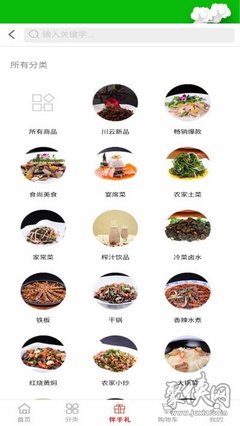 美食分类