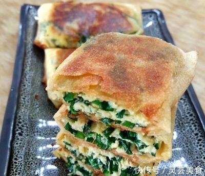 韭菜煎饼的家常做法