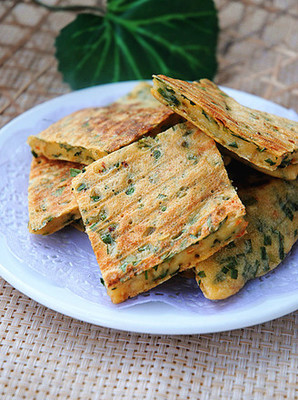 韭菜煎饼的家常做法