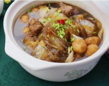 白菜炖丸子