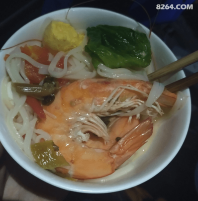 西红柿虾面