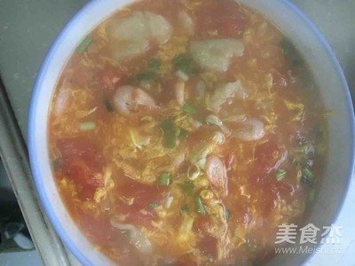 西红柿虾面