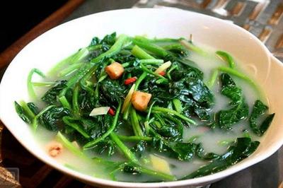 上汤菠菜的做法