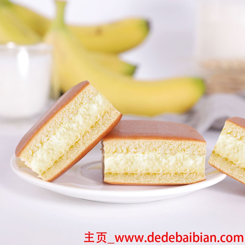 香蕉牛奶面包