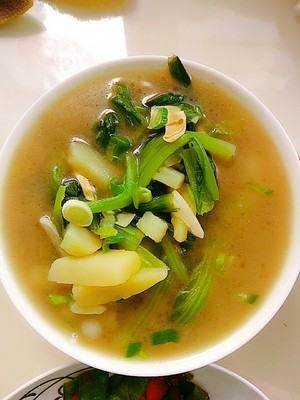 小白菜炖土豆怎么做