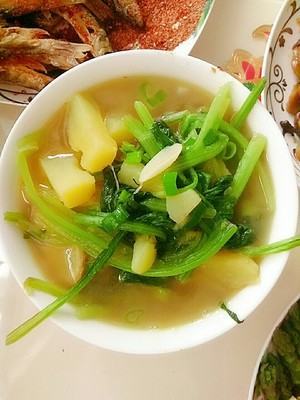 小白菜炖土豆怎么做