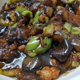 茄子炒肉的做法视频