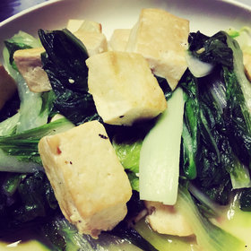 小白菜炒豆腐怎么做好吃
