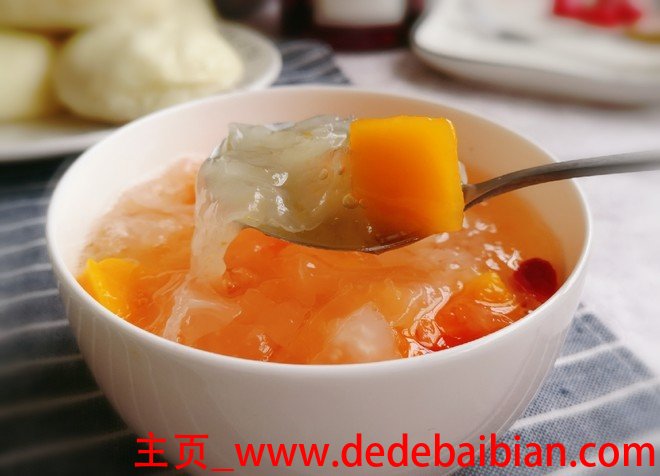 银耳木瓜羹