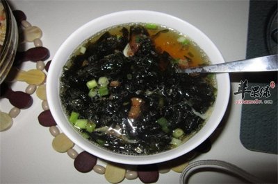猪肉紫菜汤的做法